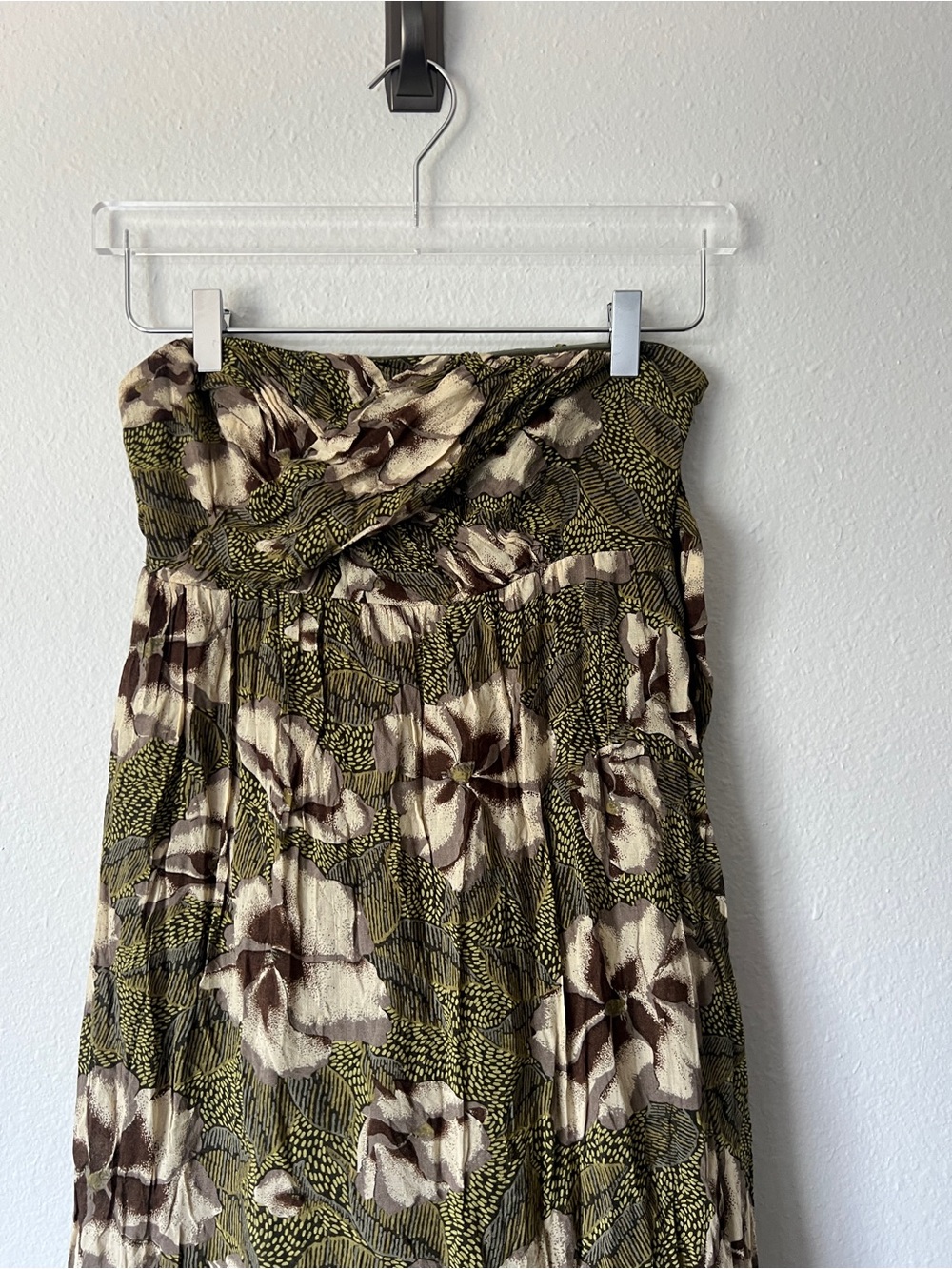 Anthropologie Edme & Esyllte Cultivated Maxi Dress Tropical Hawaiian - Picture 3 of 7